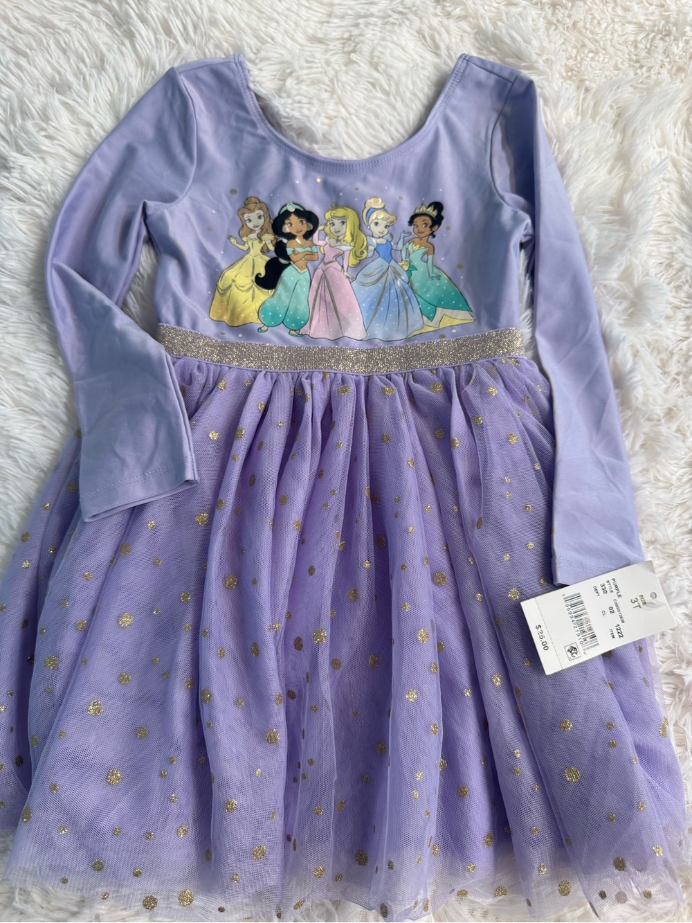 NWT Disney Princess Lavender Dress